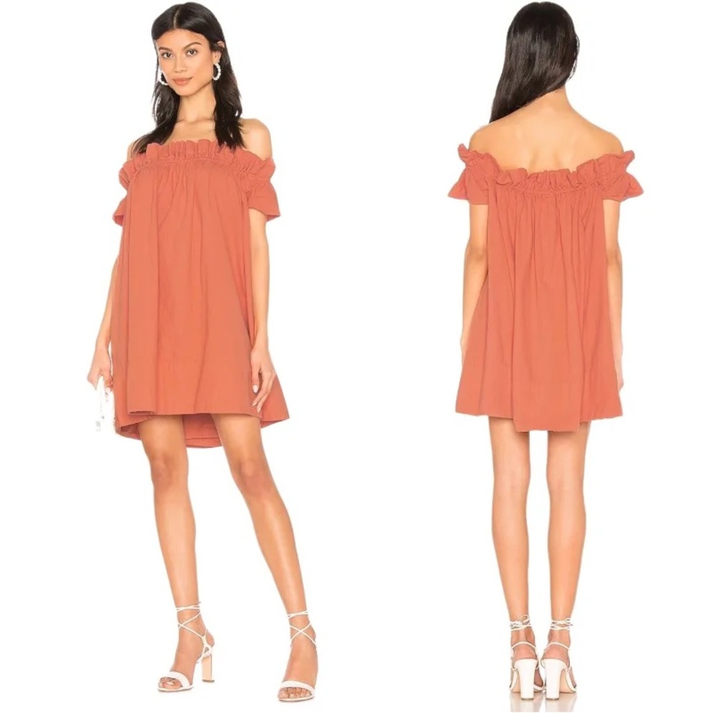 Free People Sophie Dress in Perpetual Sunset Perpetual Sunset Size Large